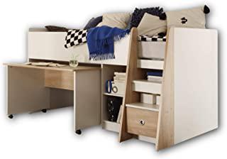 Recensioni di letto singolo rialzato con cassetti