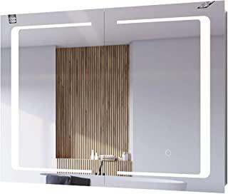 Recensioni di specchio bagno con mensole laterali