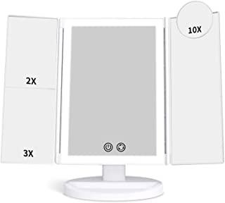 Recensioni di specchio con luci led