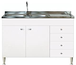 Recensioni di mobile cucina con lavello e piano cottura