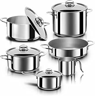 Recensioni di set pentole acciaio inox